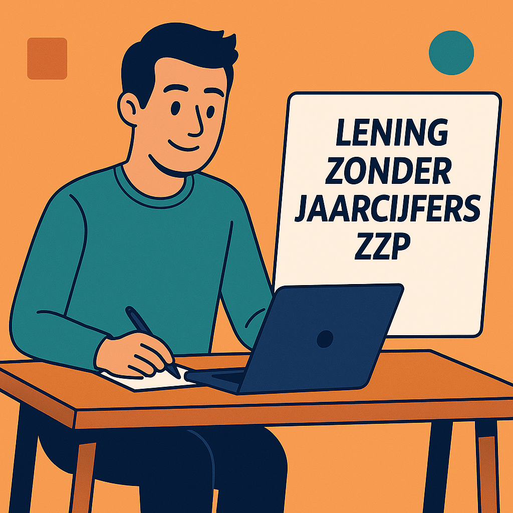 Lening zonder jaarcijfers zzp: dit moet je weten als starter