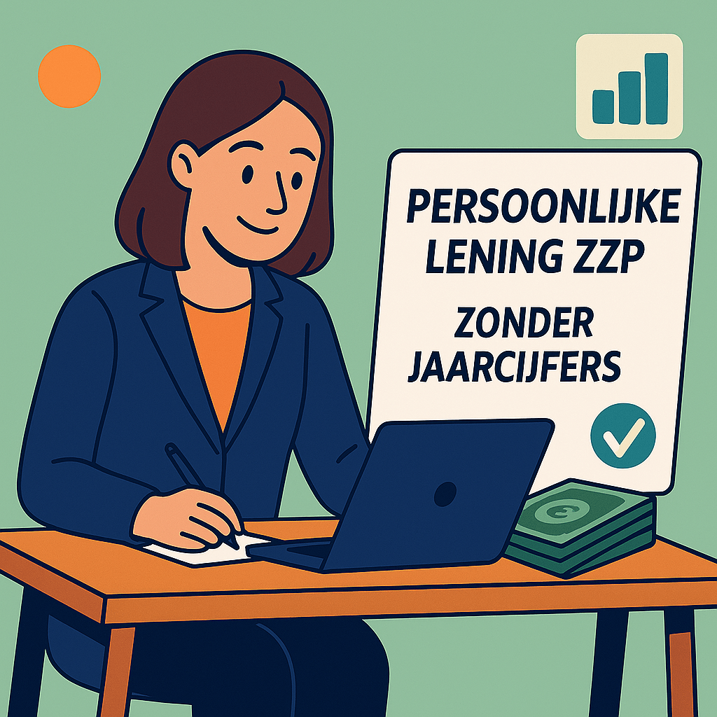 Persoonlijke lening zzp zonder jaarcijfers (2025): alles wat je moet weten