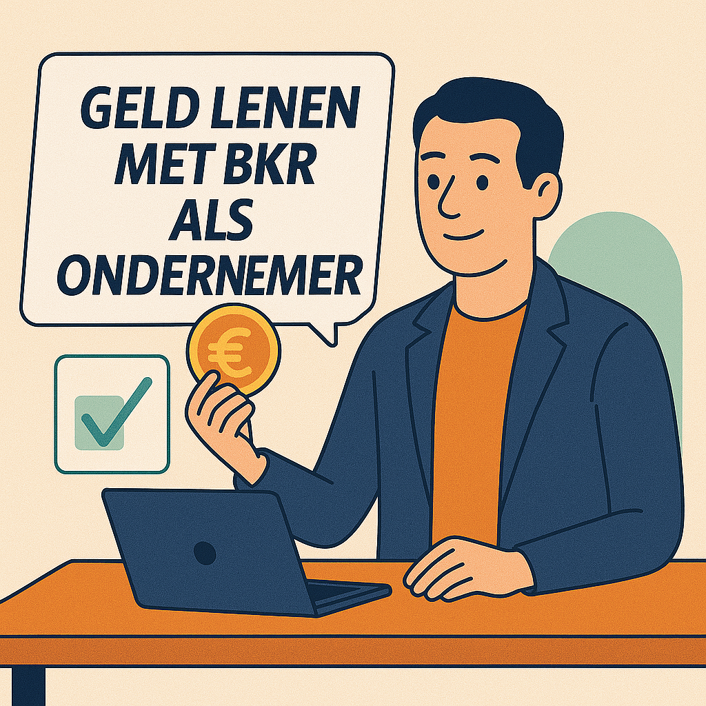 Geld lenen met BKR als ondernemer? Zo werkt het in 2025