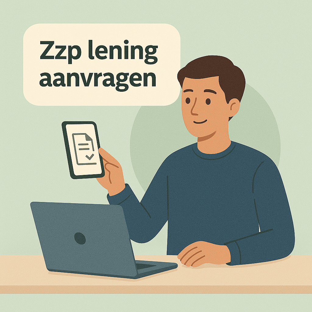 Zzp lening aanvragen zonder jaarcijfers: zo werkt het