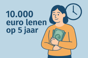 10.000 euro lenen op 5 jaar