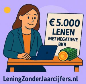 5000 euro lenen met negatieve BKR